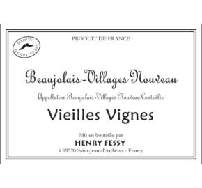 Henry Fessy - Beaujolais Villages Nouveau - Vieilles Vignes label