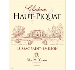 Chateau Haut Piquat label
