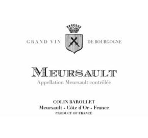 Colin Barollet - Meursault label