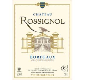 Chateau Rossignol label