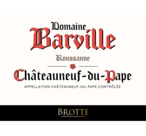 Brotte - Domaine Barville Roussanne label