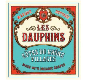 Les Dauphins - Cotes Du Rhone Village label