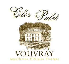 Clos Palet - Vouvray label