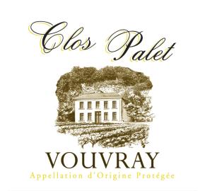 Clos Palet - Vouvray label