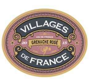 Villages de France - Grenache Rose label