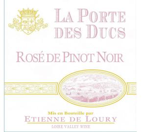 La Porte des Ducs - Rose Pinot Noir label