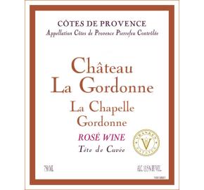 Chateau La Gordonne - La Chapelle Gordonne label