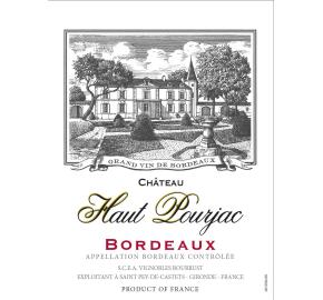 Chateau Haut Pourjac label