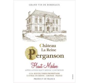 Chateau La Reine Perganson label