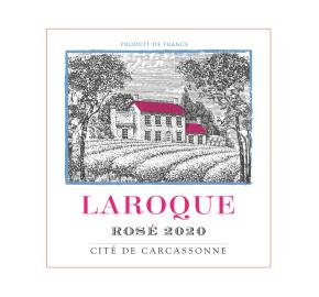 Domaine Laroque Cite de Carcassonne Rose label