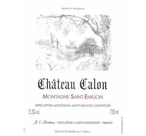 Chateau Calon label