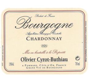 Olivier Cyrot-Buthiau - Bourgogne Chardonnay label