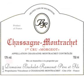 Domaine Bachelet-Ramonet - Chassagne-Montrachet 1er Cru - Morgeot label