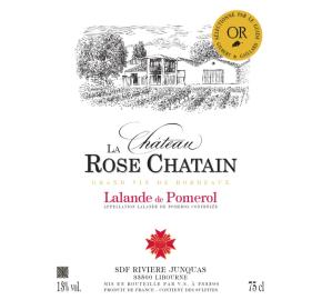 Chateau La Rose Chatain label