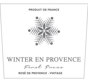 Winter en Provence - First Press label
