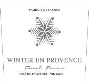 Winter en Provence - First Press label