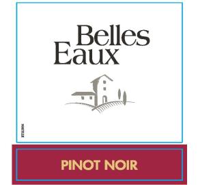 Belles Eaux - Pinot Noir label
