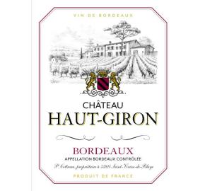 Chateau Haut-Giron label