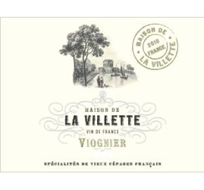 Maison de la Villette - Viognier label