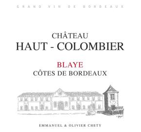 Chateau Haut Colombier label