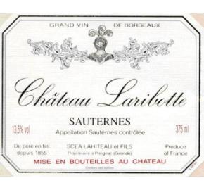 Chateau Laribotte label