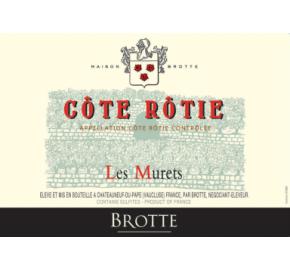 Brotte - Cote Rotie - Les Murets label