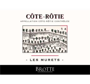 Brotte - Cote Rotie - Les Murets label