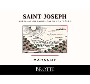 Brotte - Saint Joseph - Marandy label