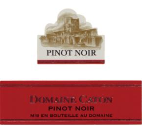 Domaine Caton - Pinot Noir  label