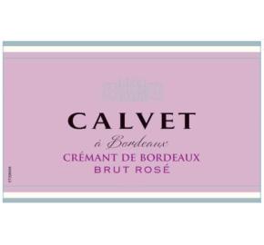 Calvet - Cremant de Bordeaux Rose label