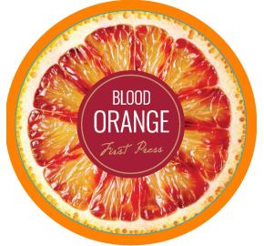 Blood Orange label