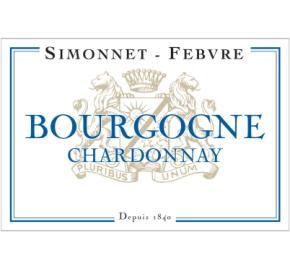 Simonnet Febvre - Bourgogne Blanc Chardonnay label