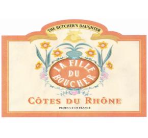 The Butcher's Daughter - Cotes du Rhone label