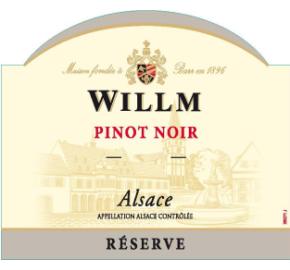 Willm - Pinot Noir Reserve label