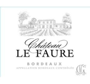 Chateau Le Faure label