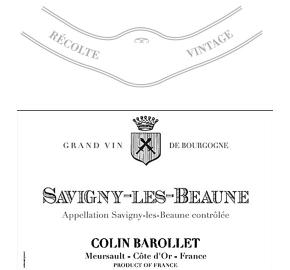 Colin Barollet - Savigny-Les-Beaune label