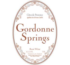 Gordonne Springs - Cotes de Provence label
