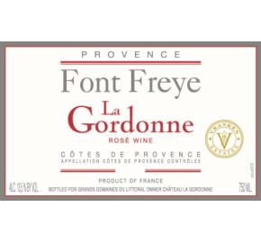 La Gordonne - Font Freye label