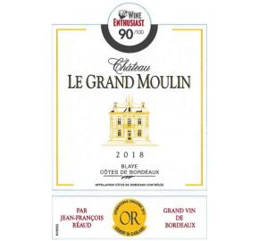 Chateau Le Grand Moulin - Collection Grande Reserve label