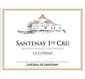Chateau de Santenay - Santenay 1er - Cru Blanc La Comme label