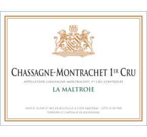 Chateau de Santenay - Chassagne-Montrachet 1er Cru "La Maltroie" label