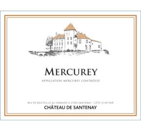 Chateau de Santenay - Mercurey Blanc label