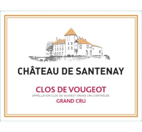 Chateau de Santenay - Clos de Vougeot Grand Cru label