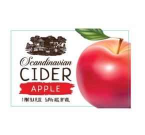 Scandinavian Apple - Cider label