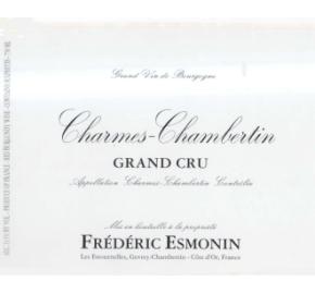 Frederic Esmonin - Charmes Chambertin label