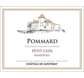 Chateau de Santenay - Pommard Petit Clos - Monopole label