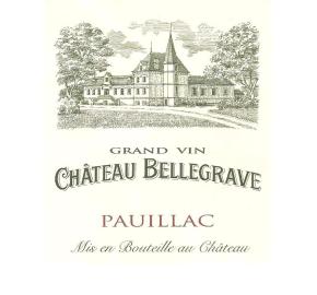 Chateau Bellegrave Pauillac label