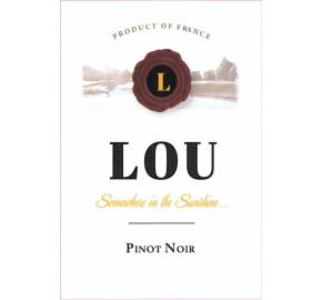 Lou - Pinot Noir label