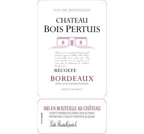 Chateau Bois Pertuis label