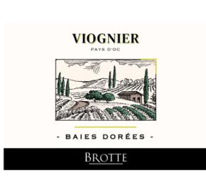 Brotte - Baies Dorees Viognier label